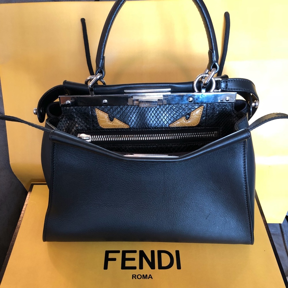 Gorgeous Fendi monster eyes Peekaboo